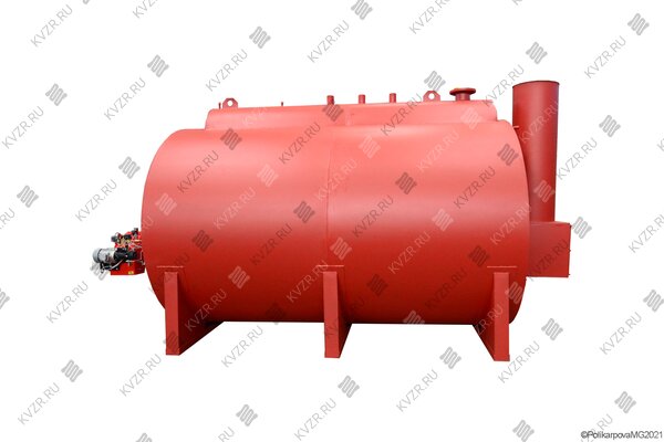 Парогенератор на дизеле 1200 кг в час 115 С